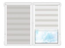 Рулонные кассетные шторы День Ночь Неаполь 90 цена. Купить в «Мастерская Жалюзи»